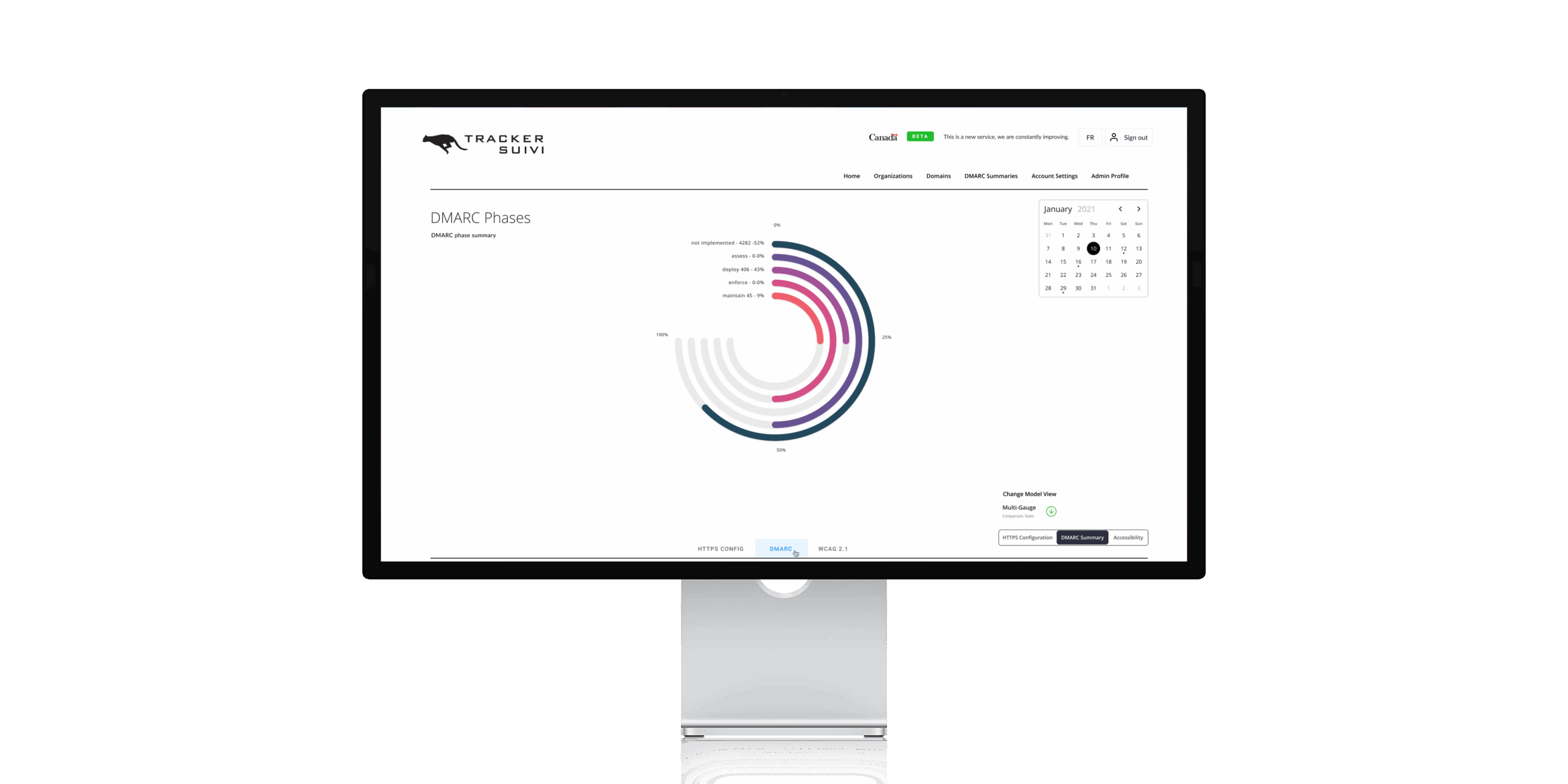 TBS Tracker desktop dashboard interface designs.